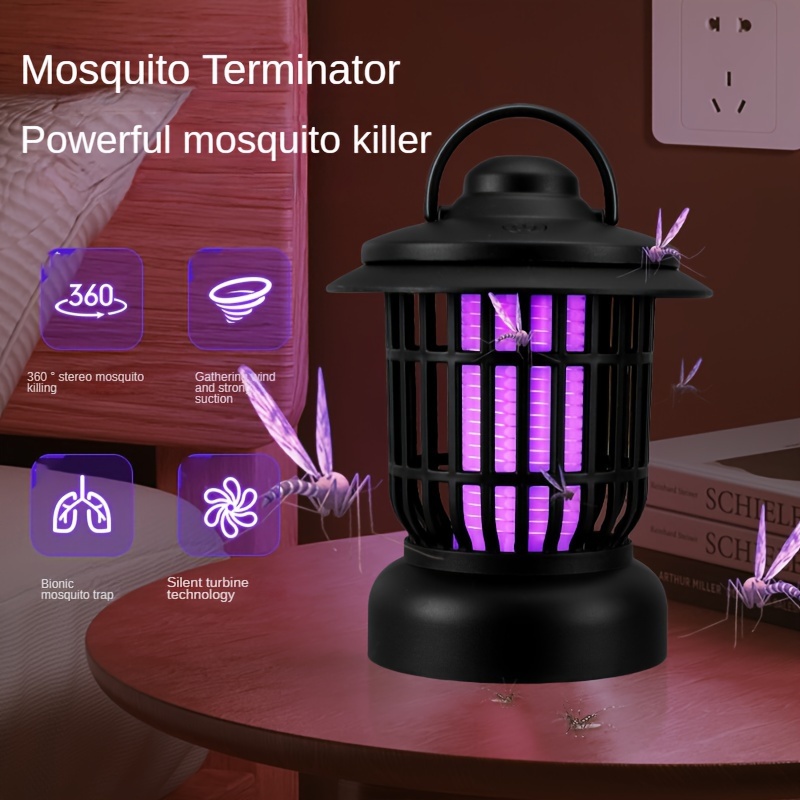 new mosquito lamp mosquito killer two in one usb power supply built in battery wide range light wave mosquito attraction continuous discharge efficient mosquito killing for home outdoor etc details 2