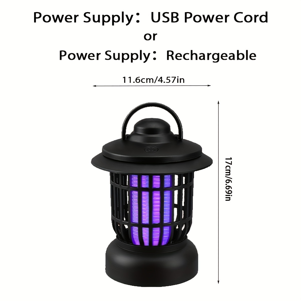 new mosquito lamp mosquito killer two in one usb power supply built in battery wide range light wave mosquito attraction continuous discharge efficient mosquito killing for home outdoor etc details 3