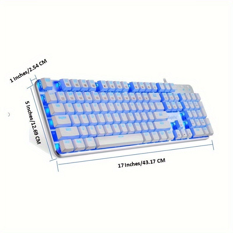 kg051 led backlit mechanical game keyboard 104 keys usb gaming keyboard for pc details 0