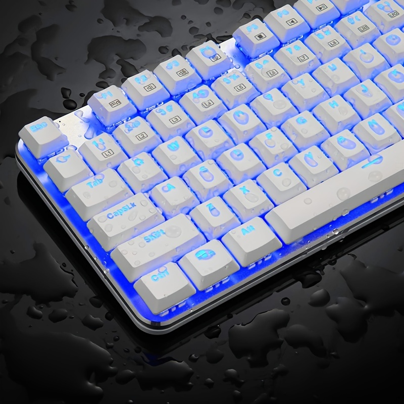 kg051 led backlit mechanical game keyboard 104 keys usb gaming keyboard for pc details 5