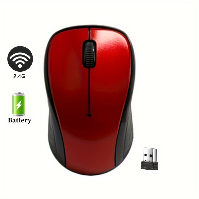 2 4g desktop and laptop wireless mouse ergonomic for dell samsung and other brands of laptops and desktop computers details 1