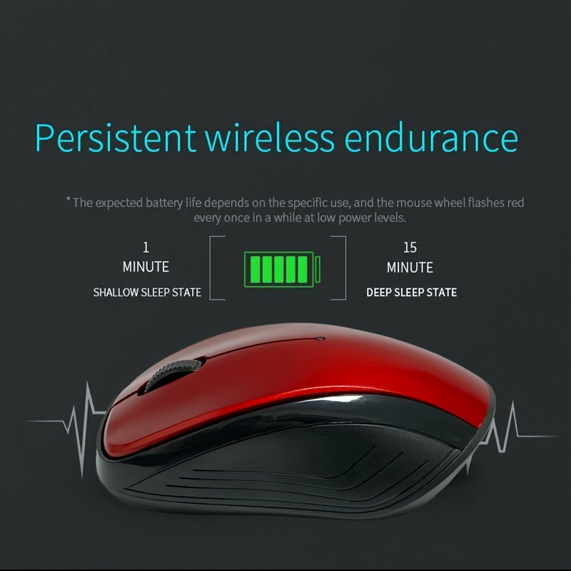2 4g desktop and laptop wireless mouse ergonomic for dell samsung and other brands of laptops and desktop computers details 6