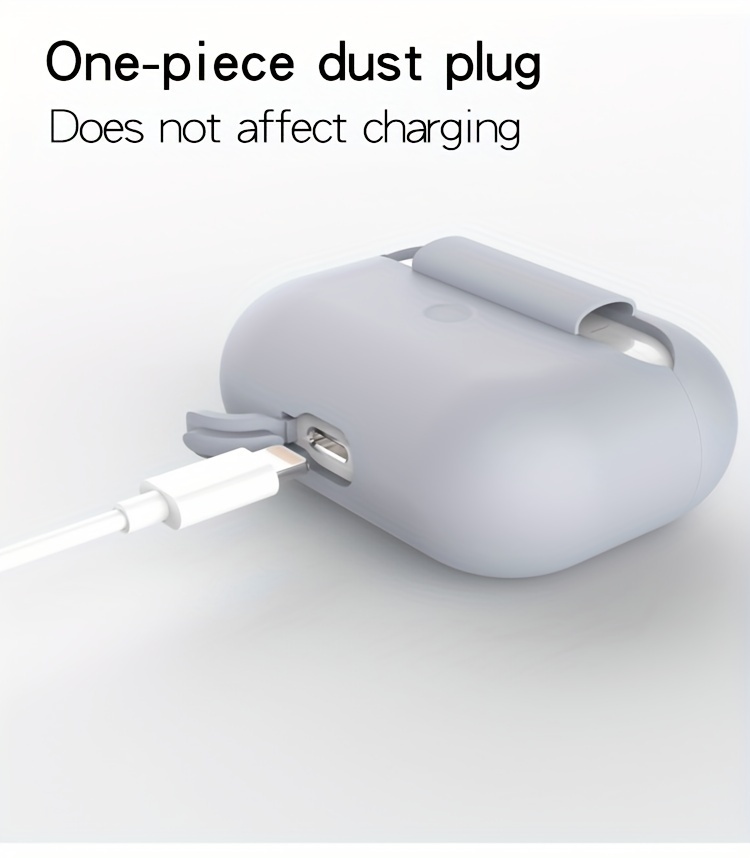 silicone protective case for pro compatible with 3rd gen wireless headphones soft shell cover details 4