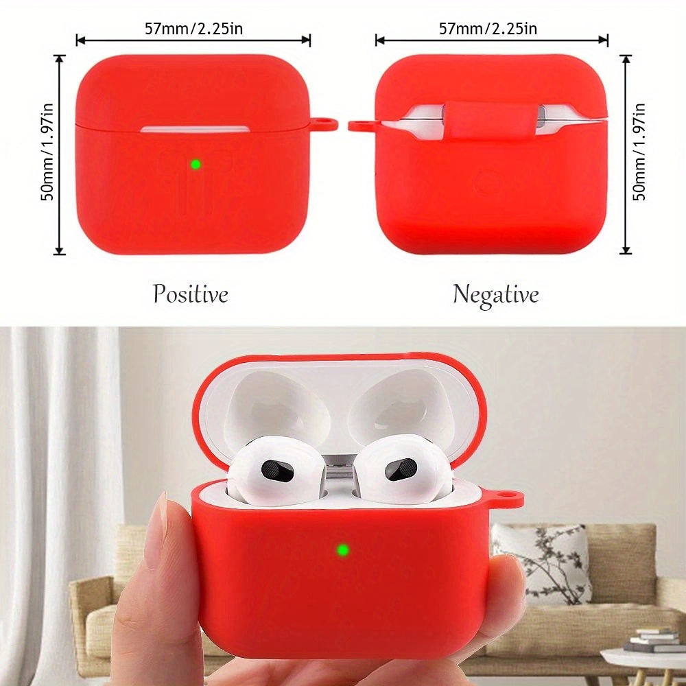 silicone case for case for 3 wireless for 3 case cover earphone case for 3 details 4