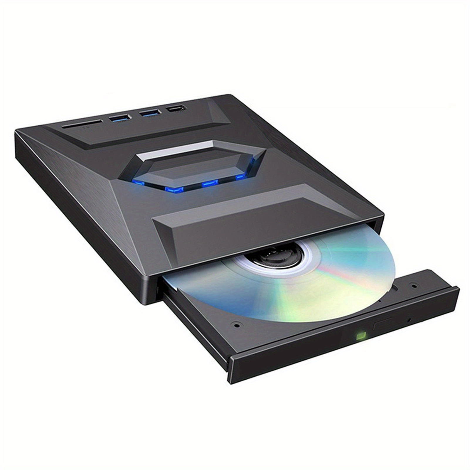usb3 0 external cd dvd drive with usb type c port sd   in 1 drive burner for linux windows xp 10 8 7 laptop details 0